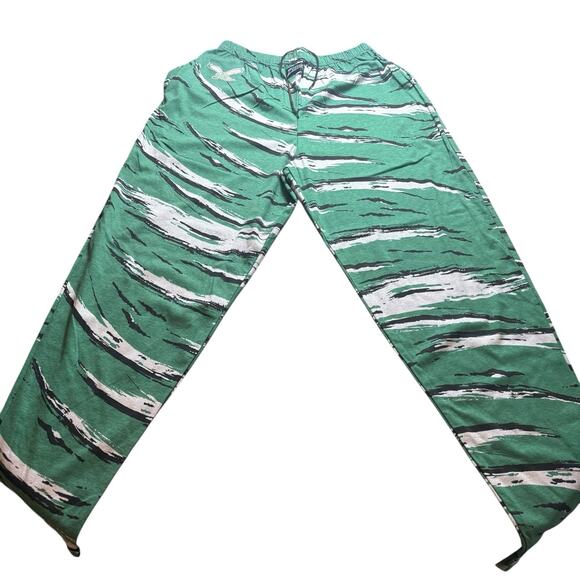 Philadelphia Eagles 90’s NFL Zubaz Zebra Pants Size XL USA Made Vintage - Picture 1 of 4